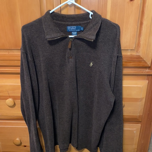 Long sleeve polo sweatshirt - Picture 5 of 5